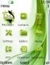 Green abstraks